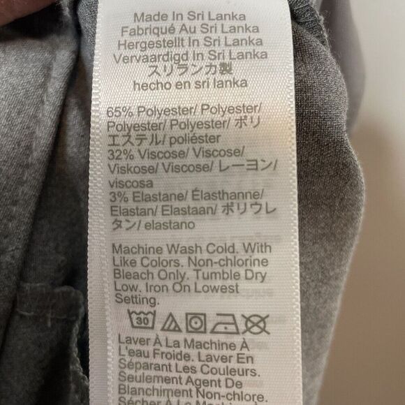 J.CREW Ruby Pants Women 14 Slim Cropped NEW Gray Stretch Twill J5292 - Picture 10 of 13